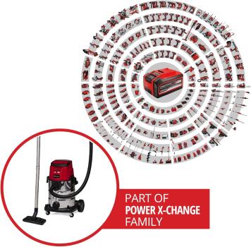 Einhell Akku-Nass-Trockensauger TE-VC 36/25 Li S-Solo 2347170